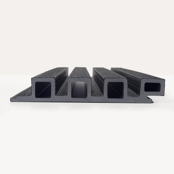 Compleet pakket Premium Rabatdeel Rhombus Zwart - composiet