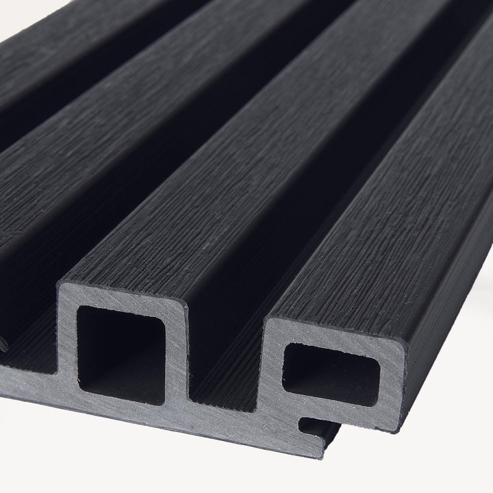 Compleet pakket Premium Rabatdeel Rhombus Zwart - composiet