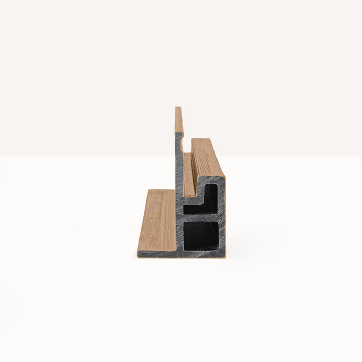 F - Profiel Premium Rabatdeel Rhombus 50 Eiken - composiet