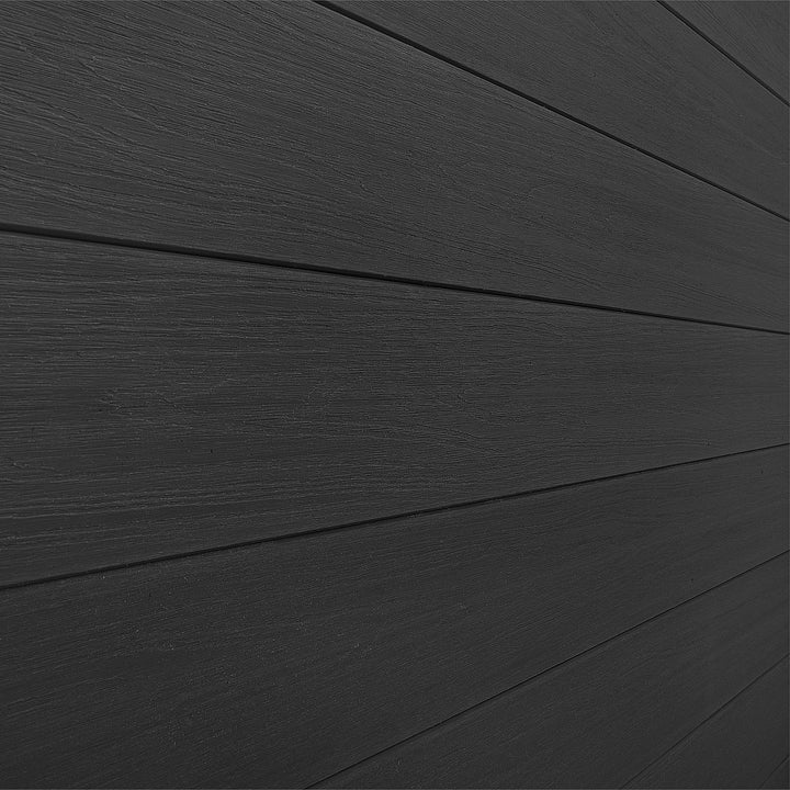 Premium Composiet Schutting Zwart Extra Hoog - composiet