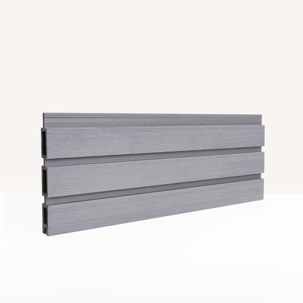 Premium Composiet Schuttingplank Rhombus Grijs - composiet