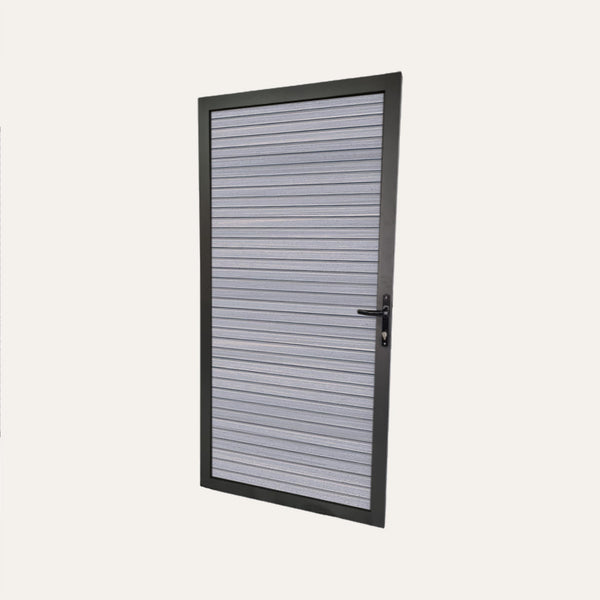 Premium Composiet Tuindeur Rhombus Grijs - composiet