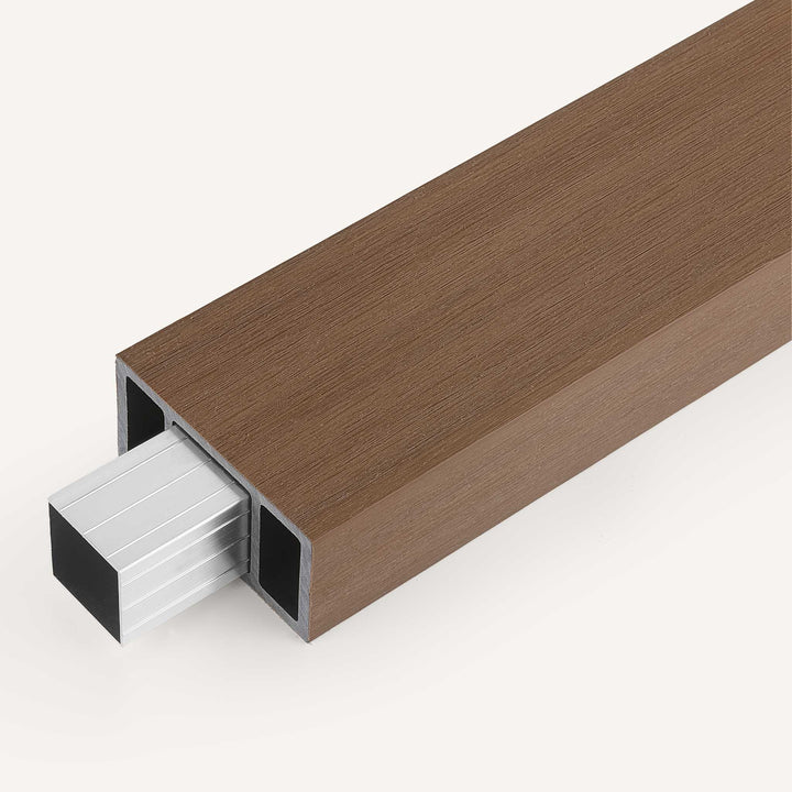 Premium Lamellen Teak - Louvre Verticaal - composiet