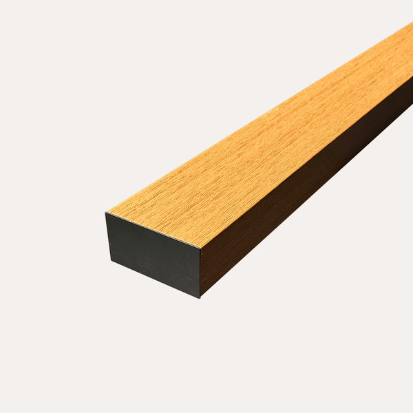 Premium Lamellen Teak - Louvre Verticaal - composiet