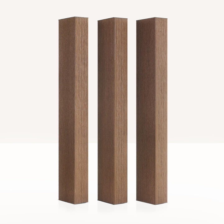 Premium Lamellen Teak - Louvre Verticaal - composiet