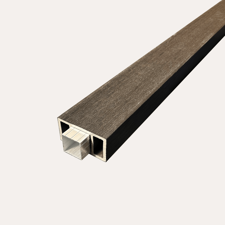 Premium Lamellen Zwart - Louvre Verticaal - composiet
