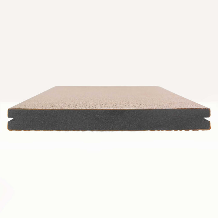Sample vlonderplank massief zand - composiet