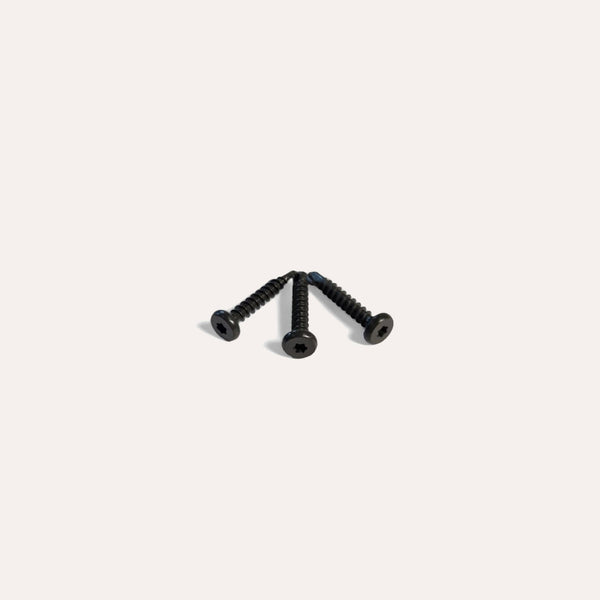 Kleurkopschroef Zwart rvs 4,2 x 25 mm (50 st.) - composiet