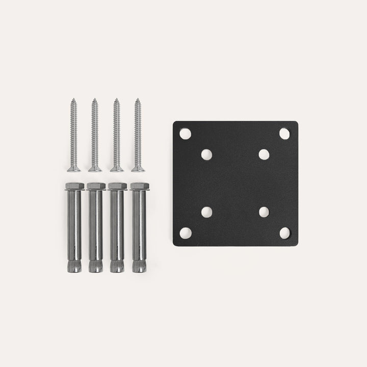 Premium Voetplaat Aluminium Tuinpaal - composiet