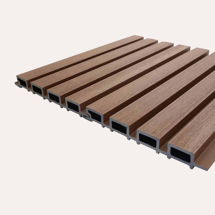 Rabatdeel rhombus teak - composiet