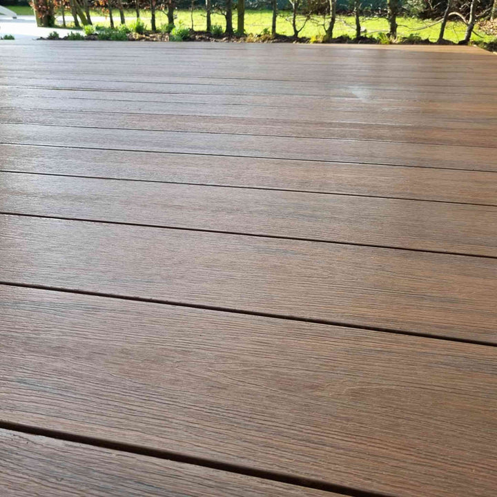 Vlonderpakket massief teak (per m2) - composiet